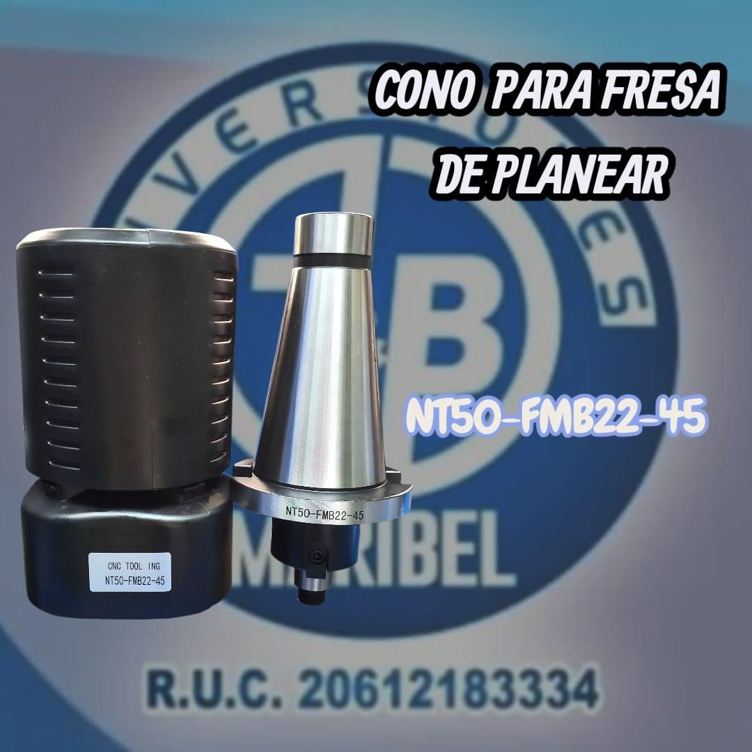 CONO PARA FREZA DE PLANEAR NT50-FMB22-45