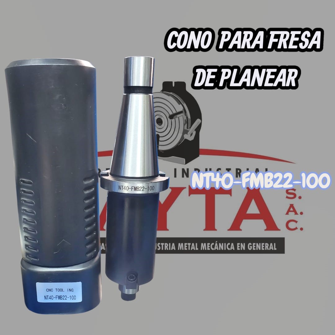 CONO PARA FRESA DE PLANEAR (NT40-FMB22-100L)